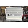Image 3 : (3) JUVALE WHITE DESK ORGANIZERS