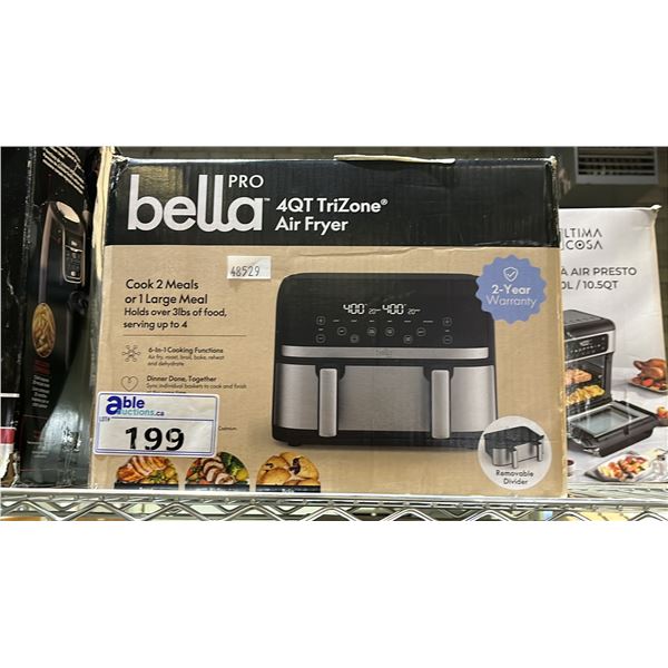 BELLA PRO 4QT AIR FRYER