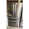 Image 1 : WHIRLPOOL 36" WIDE STAINLESS STEEL FRENCH DOOR FRIDGE WITH 2 BOTTOM FREEZER DRAWERS