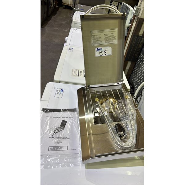 *NEW* SINGLE SIDE BURNER FOR JACKSON GRILLS BARBECUE: MODELS JGSB-LP (PROPANE) & JGSB-NG (NAT. GAS)