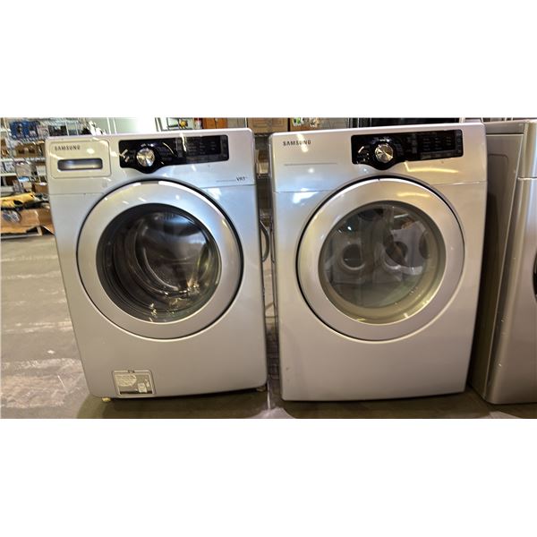 SAMSUNG FRONT LOAD WASHER & DRYER SET