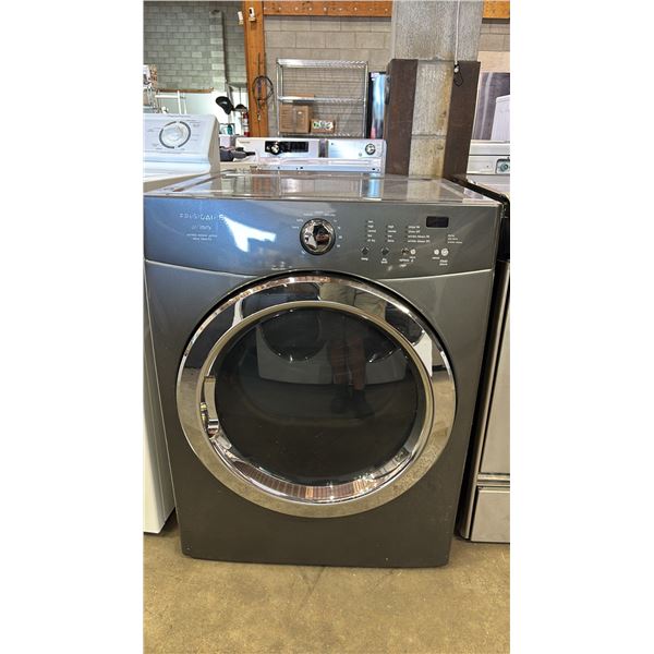 FRIGIDAIRE AFFINITY GREY ULTRA CAPACITY CLOTHES DRYER WITH WRINKLE RELEASE