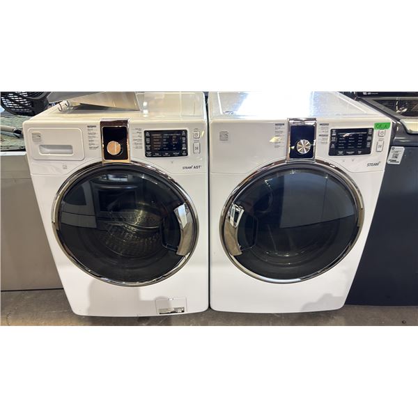KENMORE ELITE FRONT LOAD WASHER & DRYER SET