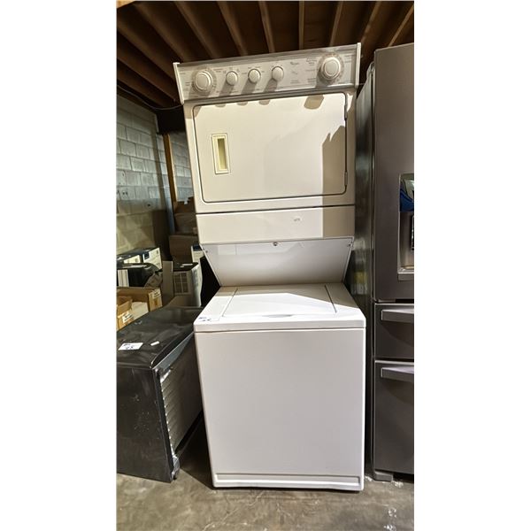 WHIRLPOOL STACKING WASHER & DRYER