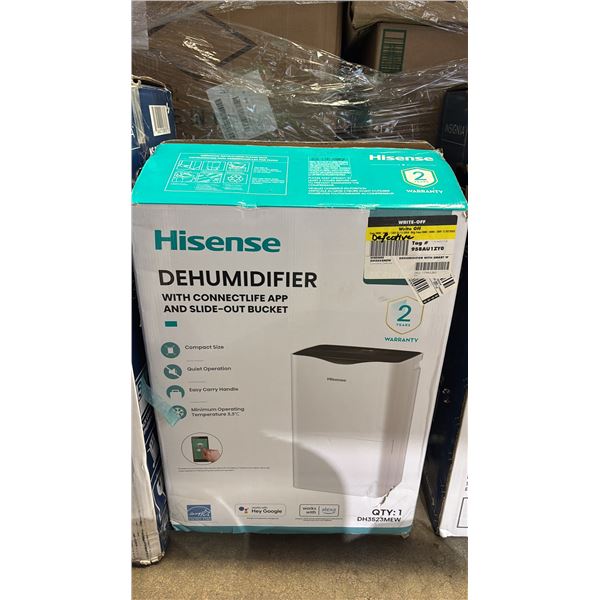HISENSE 3,000 SQ. FT. DEHUMIDIFIER WITH CONNECTLIFE APP *IN BOX/WORKING CONDITION UNKNOWN/MAY BE