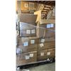 Image 3 : PALLET OF ASSTD. ITEMS: FAUX BOSTON FERN, GRADUATION HONOR CORDS, SNOWMAN PORCH LIGHT COVERS & MORE