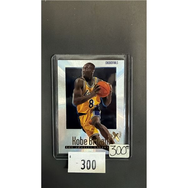 1997 SKYBOX CREDENTIALS LIMITED EDITION (473/499) #30 KOBE BRYANT EX 2000 BASKETBALL CARD