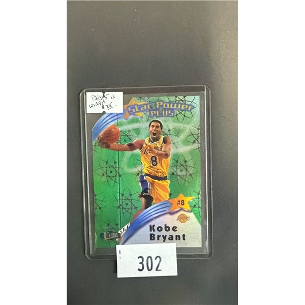 1998 FLEER ULTRA #3/20 STAR POWER PLUS KOBE BRYANT BASKETBALL CARD