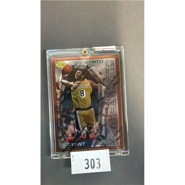 1997 TOPPS FINEST APPRENTICES #74 A10 KOBE BRYANT BASKETBALL CARD