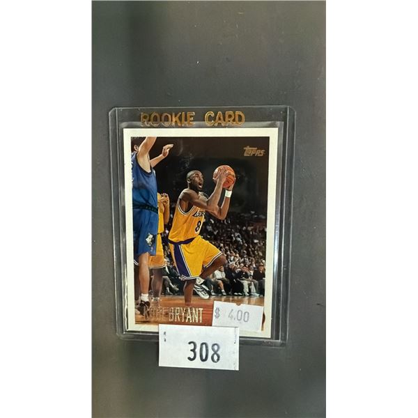 1997 TOPPS #138 KOBE BRYANT BASKETBALL CARD