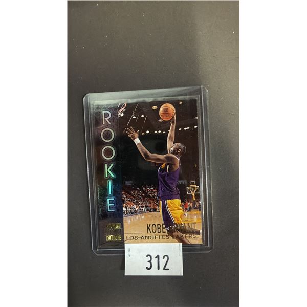 1997 TOPPS STADIUM CLUB ROOKIE #R9 KOBE BRYANT BASKETBALL CARD
