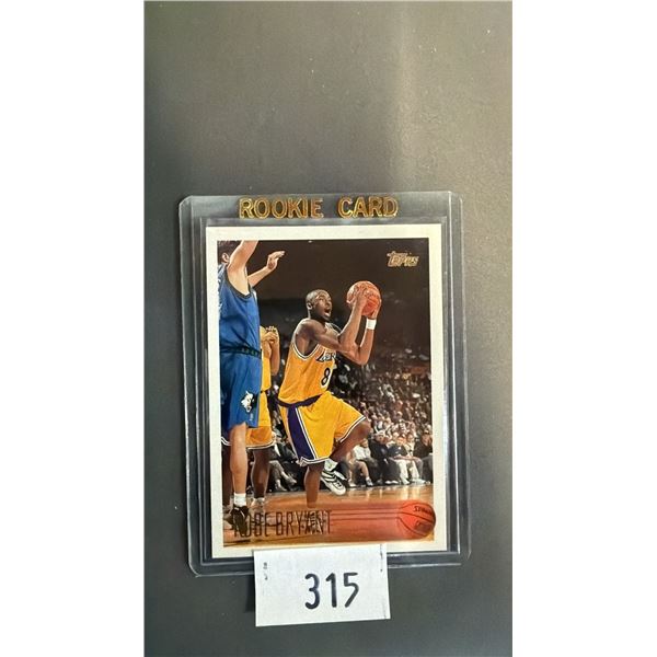 1997 TOPPS #138 KOBE BRYANT BASKETBALL CARD
