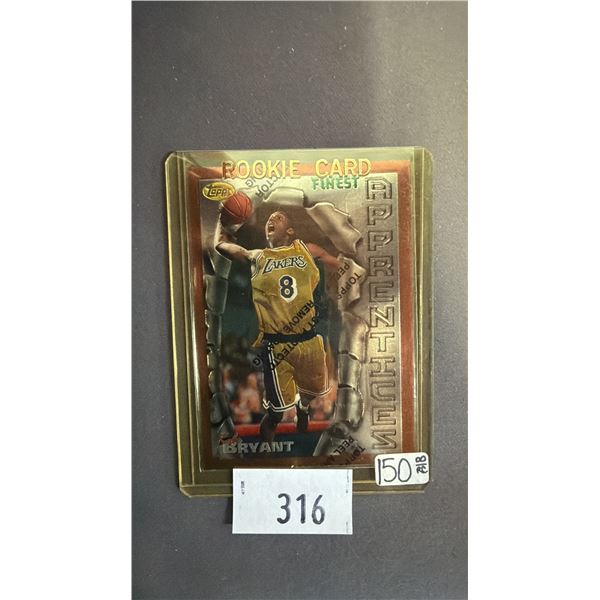 1997 TOPPS FINEST APPRENTICES #74 A10 KOBE BRYANT BASKETBALL CARD