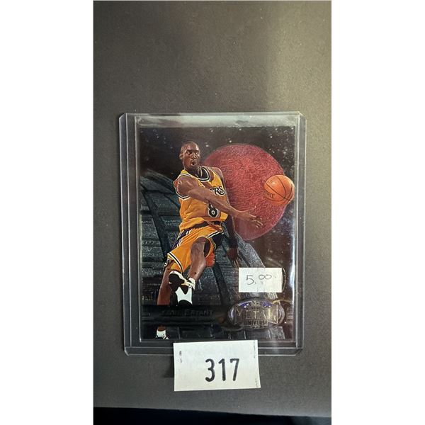 1997 SKYBOX METAL UNIVERSE #81 KOBE BRYANT BASKETBALL CARD