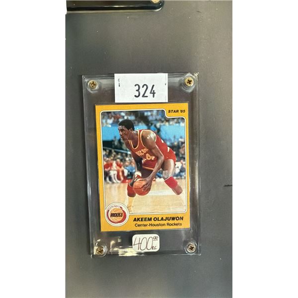 1984 THE STAR #237 AKEEM OLAJUWON BASKETBALL CARD