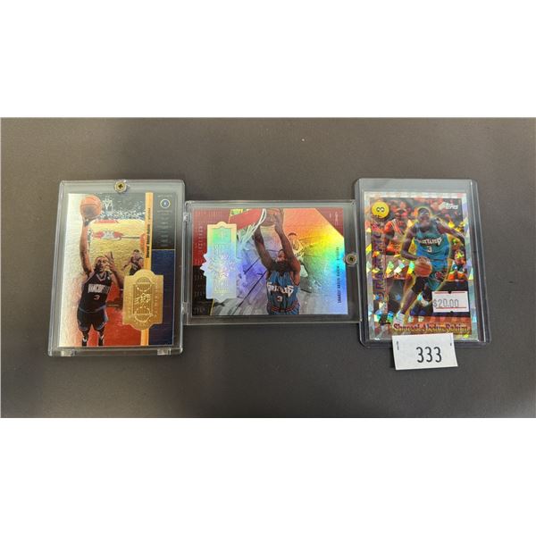 (3) ASSORTED SHAREEF ABDUR-RAHIM, BASKETBALL CARDS INCLUDING; 1997 TOPPS #DP3, 1998 UPPER DECK SP