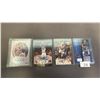 Image 1 : (4) ASSORTED BASKETBALL CARDS *MOSTLY AUTOGRAPHED* INCLUDING; STEPHON MARBURY, MICHAEL OLOWOKANDI,