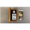Image 1 : ROYAL CANADIAN MINT THE GREAT GRIZZLY .999 FINE SILVER COIN & $8 STAMP SET WITH COA & CASE