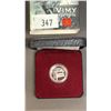 Image 3 : ROYAL CANADIAN MINT ROYAL MILITARY COLLEGE 125TH ANNIVERSARY PROOF QUALITY SILVER COIN, VIMY RIDGE