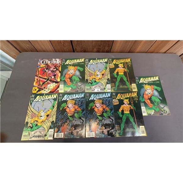 ASSORTED DC AQUAMAN COMIC BOOKS