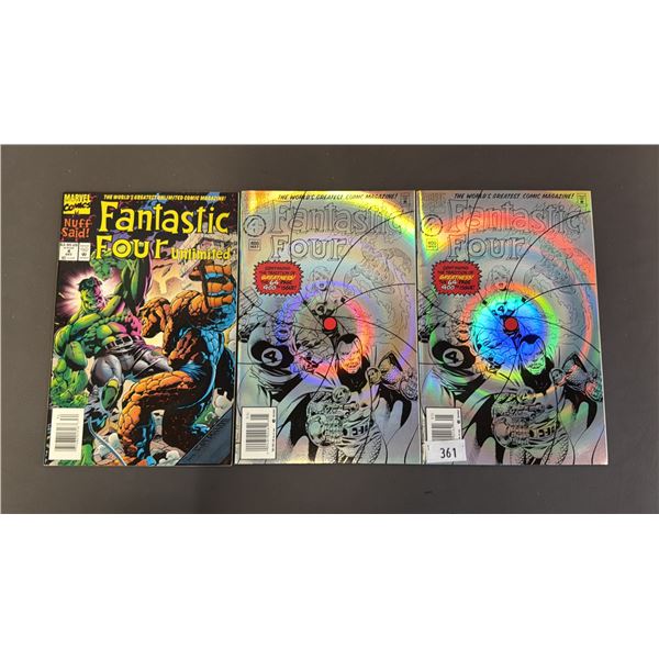 ASSORTED MARVEL FANTASTIC FOUR COMIC BOOKS