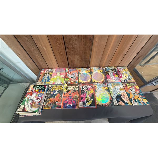 ASSORTED MARVEL THE SILVER SURFER COMIC BOOKS