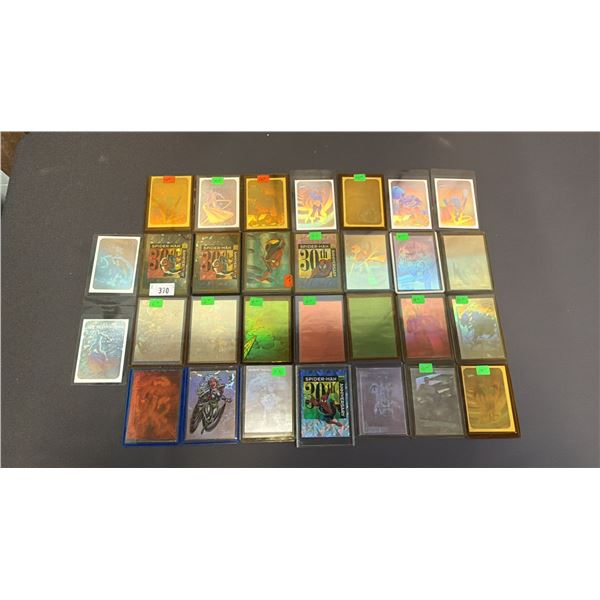 ASSORTED COMIC COLLECTIBLE CARDS
