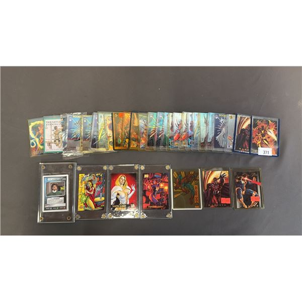 ASSORTED COMIC COLLECTIBLE CARDS