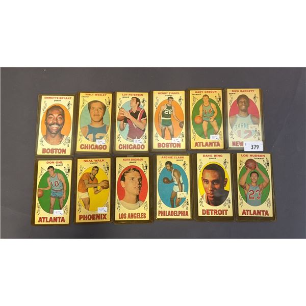 ASSORTED 1969 TOPPS BASKETBALL CARDS
