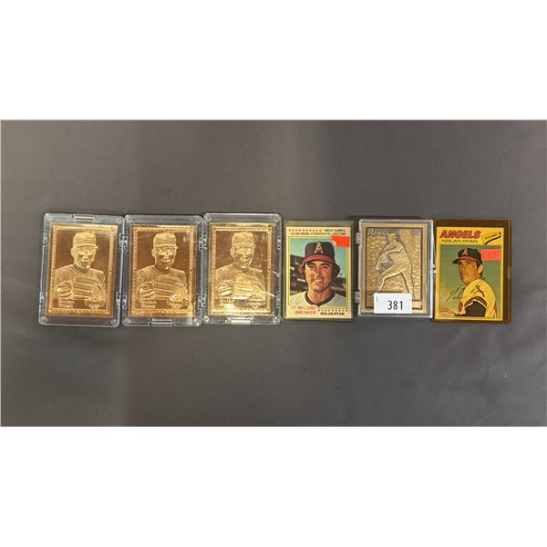 ASSORTED NOLAN RYAN BASEBALL CARDS