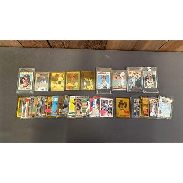 ASSORTED NOLAN RYAN BASEBALL CARDS