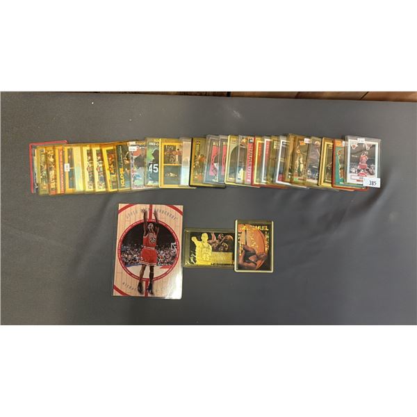 ASSORTED MICHAEL JORDAN BASKETBALL CARDS