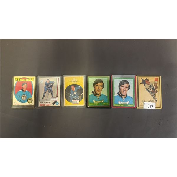 ASSORTED TIM HORTON HOCKEY CARDS