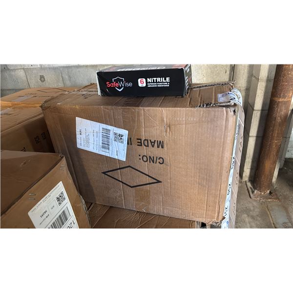 CASE OF SAFEWISE LATEX-FREE NITRILE GLOVES