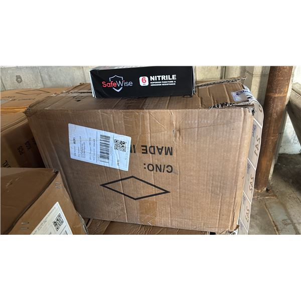 CASE OF SAFEWISE LATEX-FREE NITRILE GLOVES