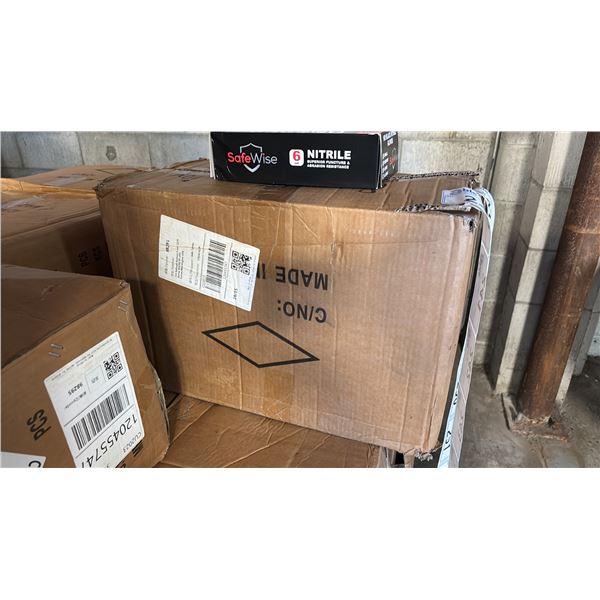 CASE OF SAFEWISE LATEX-FREE NITRILE GLOVES