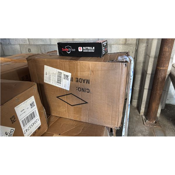 CASE OF SAFEWISE LATEX-FREE NITRILE GLOVES