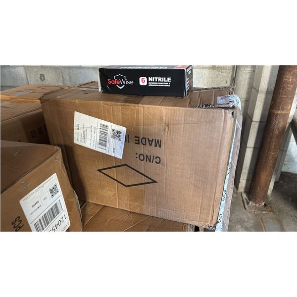 CASE OF SAFEWISE LATEX-FREE NITRILE GLOVES