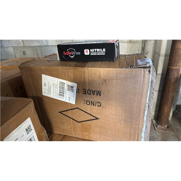CASE OF SAFEWISE LATEX-FREE NITRILE GLOVES