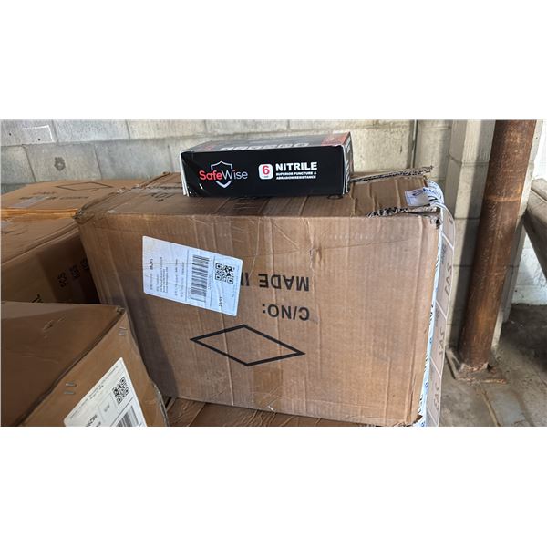 CASE OF SAFEWISE LATEX-FREE NITRILE GLOVES