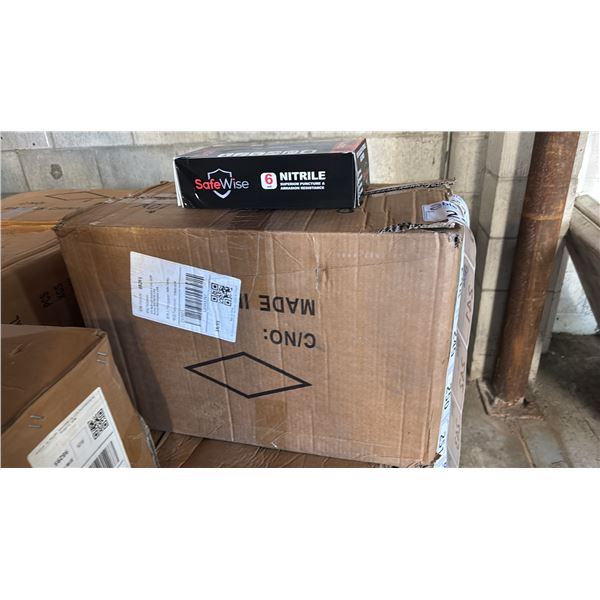 CASE OF SAFEWISE LATEX-FREE NITRILE GLOVES