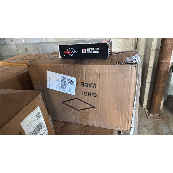 CASE OF SAFEWISE LATEX-FREE NITRILE GLOVES