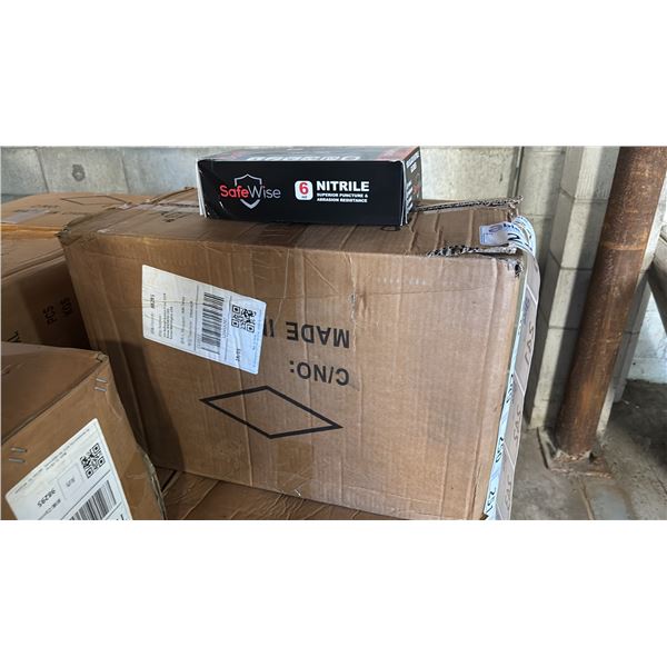 CASE OF SAFEWISE LATEX-FREE NITRILE GLOVES