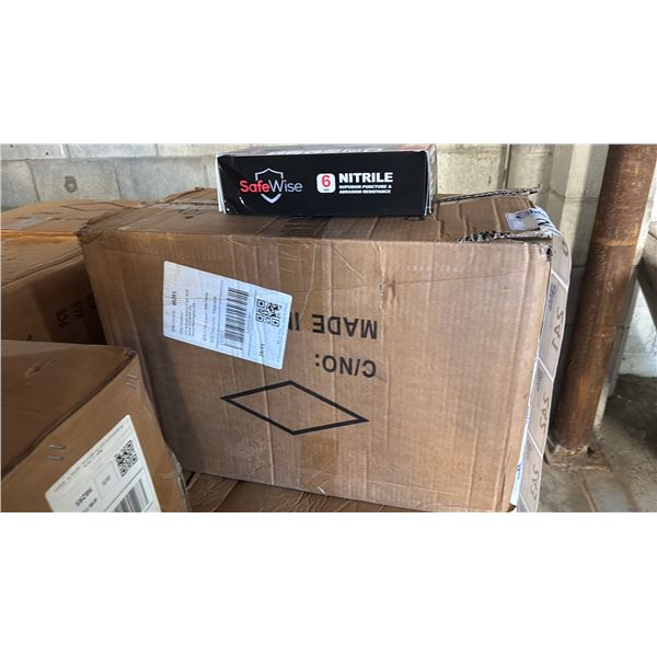 CASE OF SAFEWISE LATEX-FREE NITRILE GLOVES