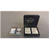 Image 1 : THE HIGHLAND MINT LIMITED EDITION (459/500) 2 TROY OZ .999 SILVER MINI MINT CARD SET - NOLAN RYAN &
