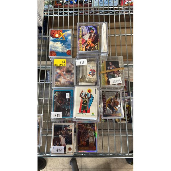 ASSORTED BASKETBALL CARDS