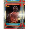 Image 7 : SLEEVES OF 1986 FLEER PREMIER BASKETBALL CARDS INCLUDING; #57 MICHAEL JORDAN