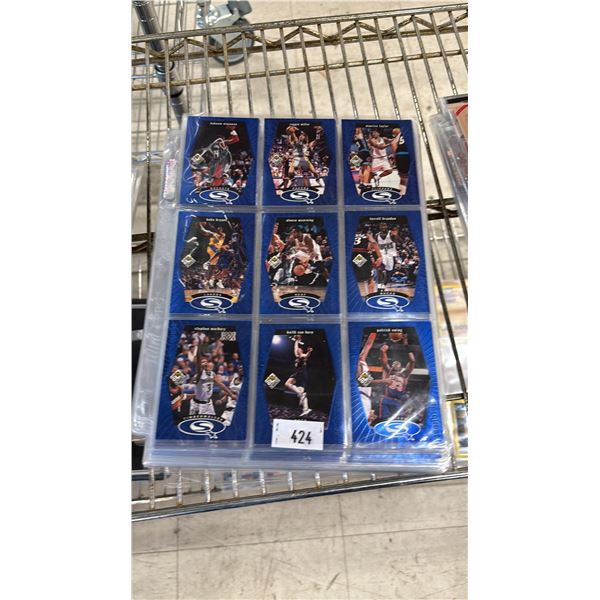 SLEEVES OF ASSORTED BASKETBALL CARDS