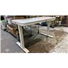 Image 2 : SEVILLE CLASSICS WHITE AIR LIFT DESK: *WORKING CONDITION UNKNOWN/MAY BE MISSING PARTS & OR PIECES*