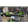 Image 1 : (2) GREENWORKS PRO CORDLESS LEAF BLOWERS *NO BATTERIES OR CHARGERS/WORKING CONDITION UNKNOWN/MAY BE